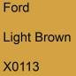 Preview: Ford, Light Brown, X0113.